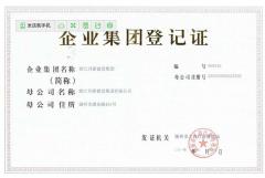 企業(yè)集團(tuán)登記證